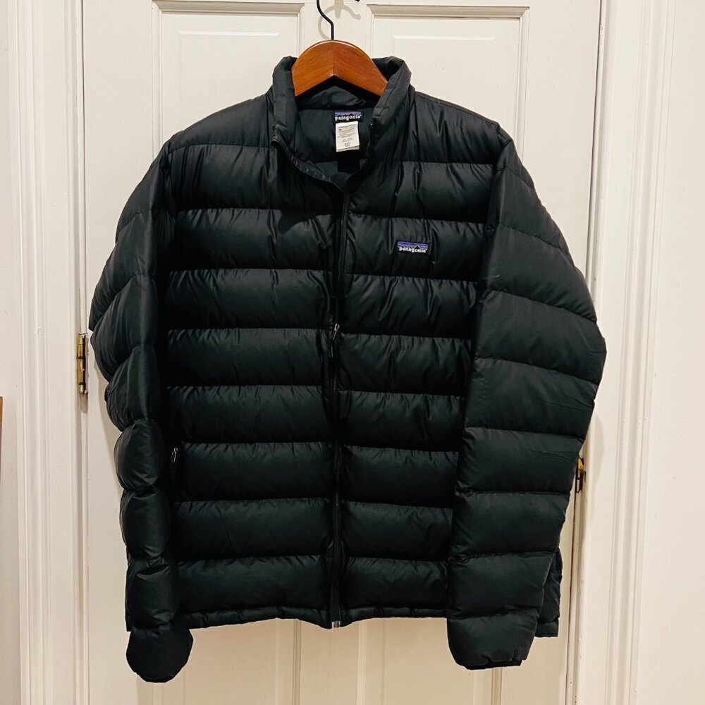 VTG Patagonia Jacket Men's 2XL Goose Down Puffer Coat Down Sweater Jacket 90s